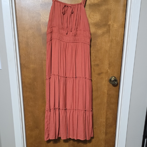 Trixxi Terracotta Maxi Dress - Picture 1 of 7